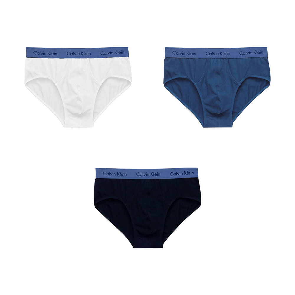 Kit De Cuecas Briefs 3 Peças - Calvin Klein Underwear - Shop2gether