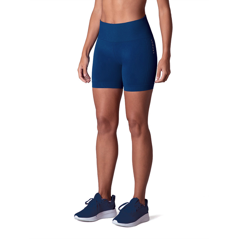 Short Legging Lupo Sport Feminina - Azul Azul
