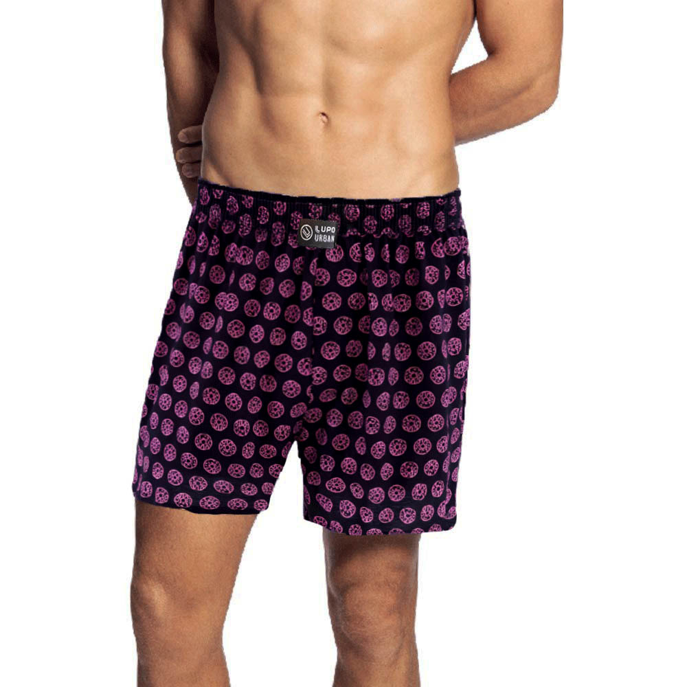 Samba-Canção Lupo Donuts Neon - 16950-011.9990-Modelo-Frente-3