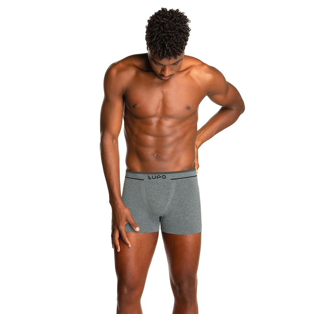 AF_00733-004-8230 - Cueca Lupo Boxer Fio Texturizado a Ar - Frente Modelo